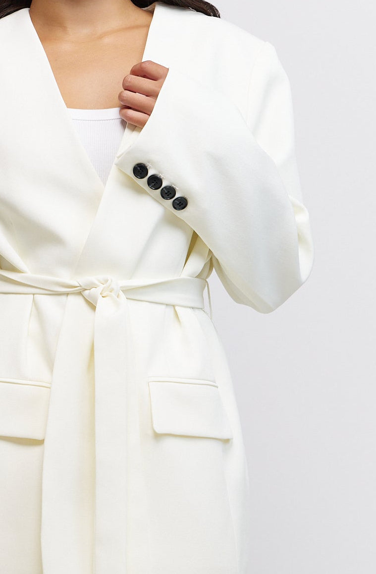 White Formal Suit