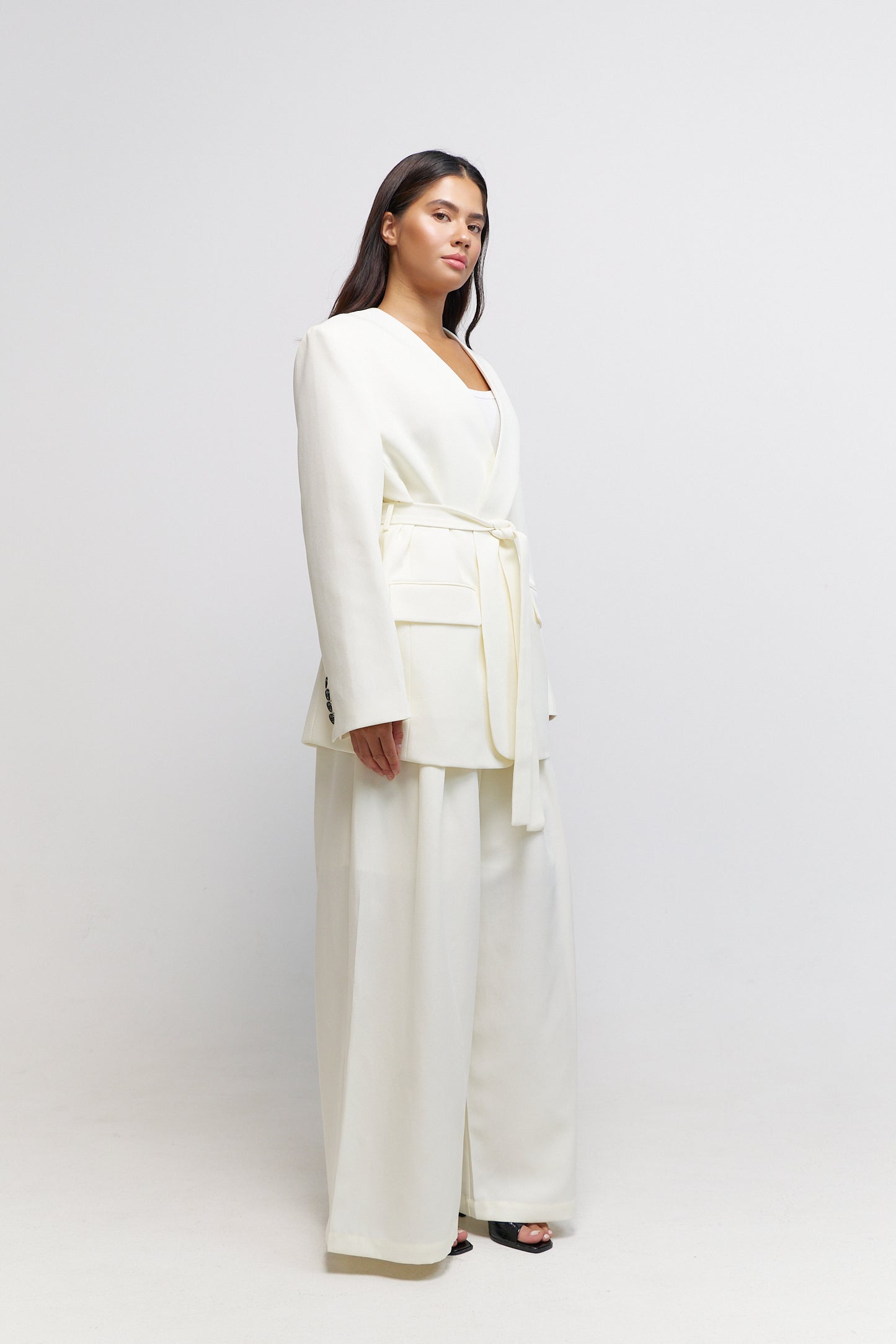 White Formal Suit