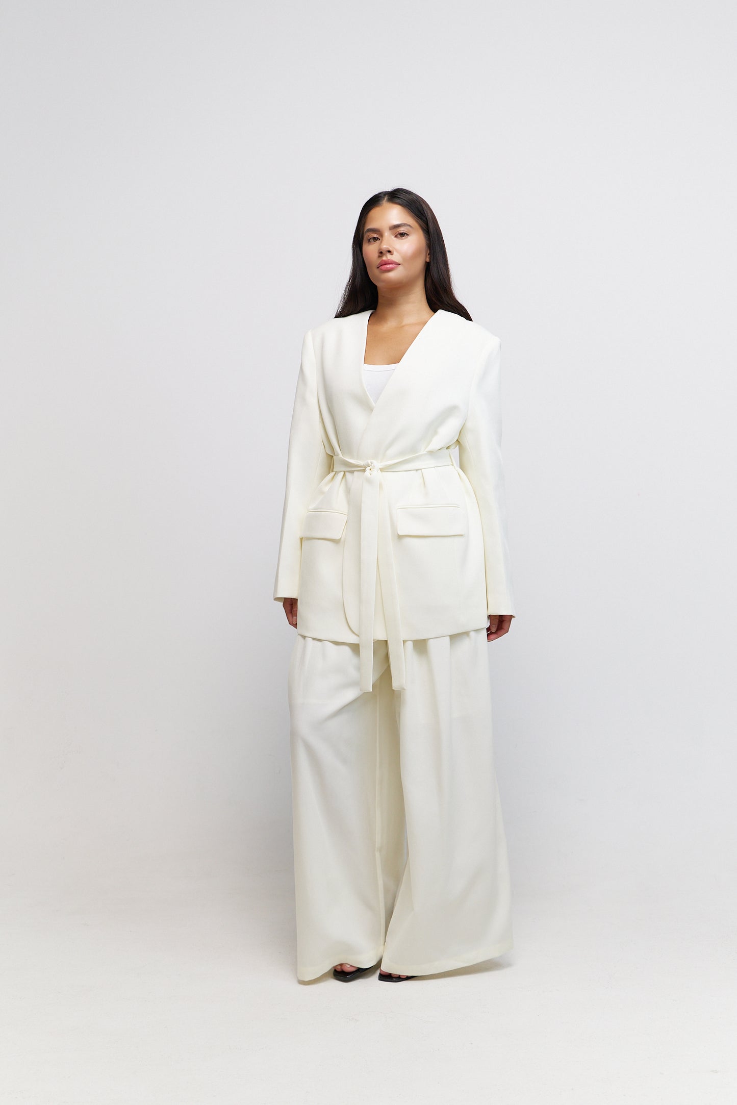 White Formal Suit