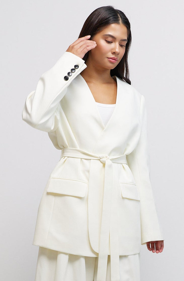 White Formal Suit