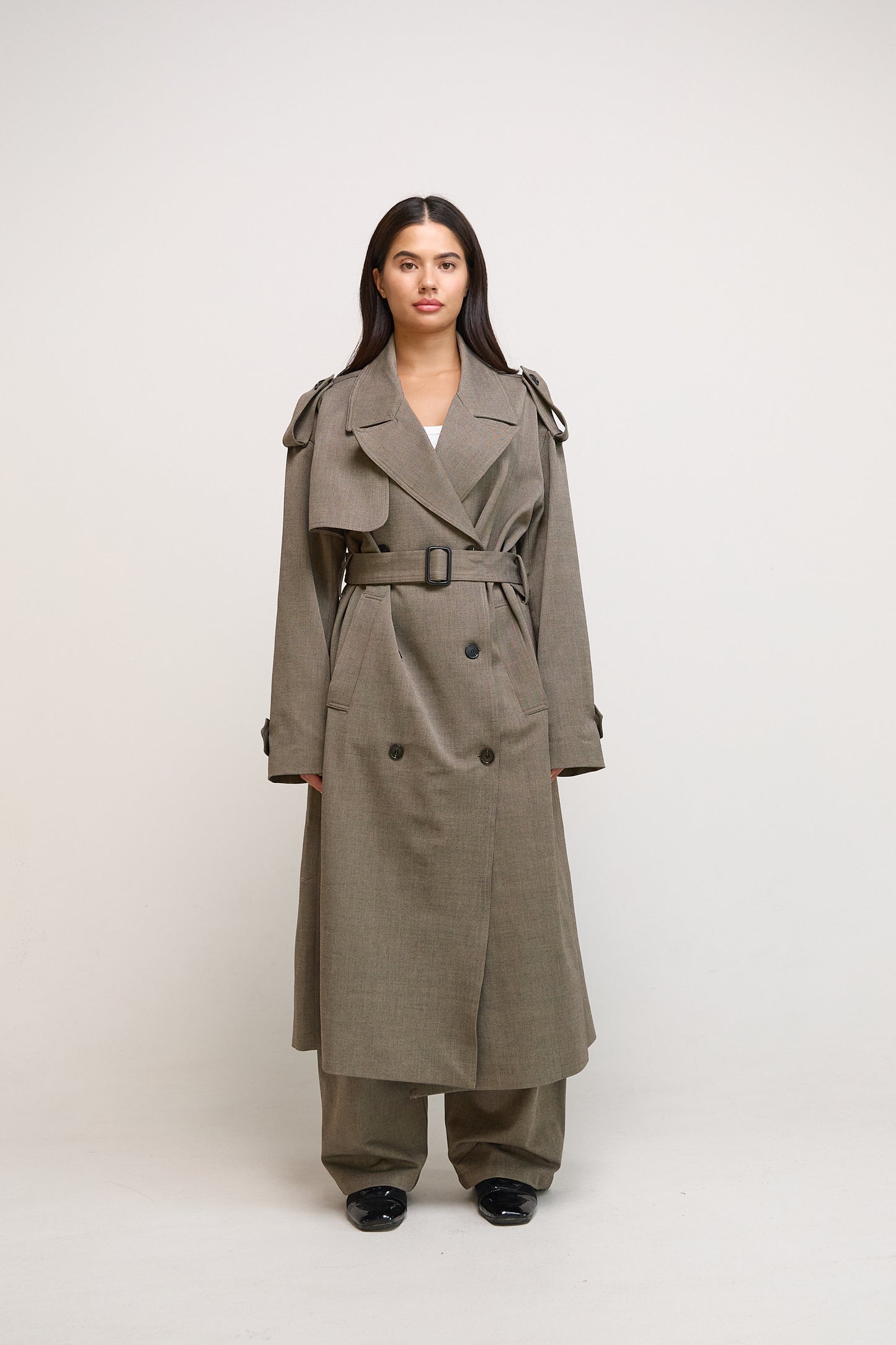 Light Brown Trench Set