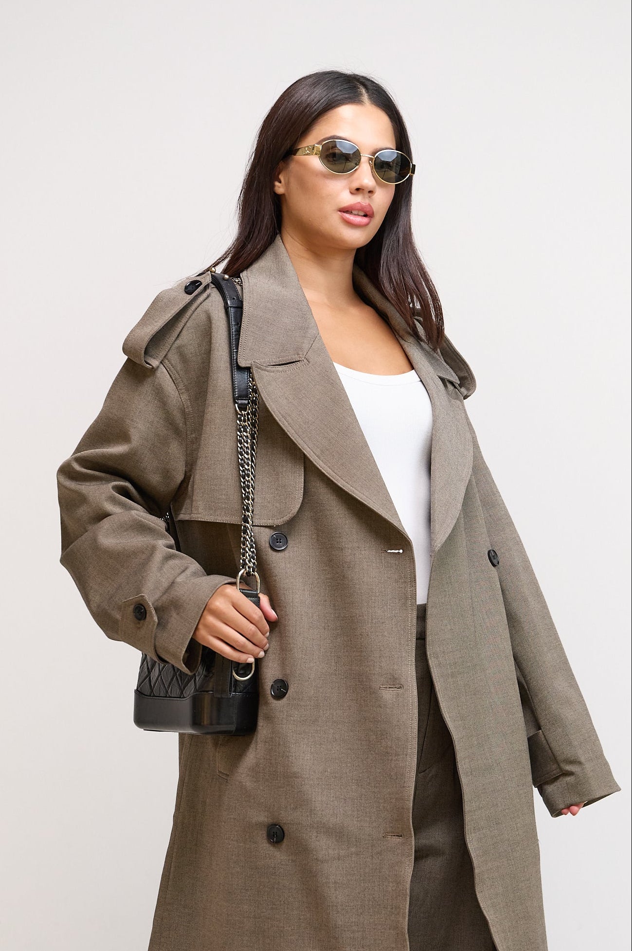 Light Brown Trench Set