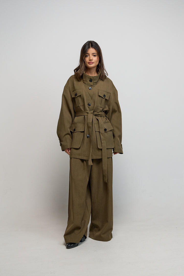 Olive Cargo Set