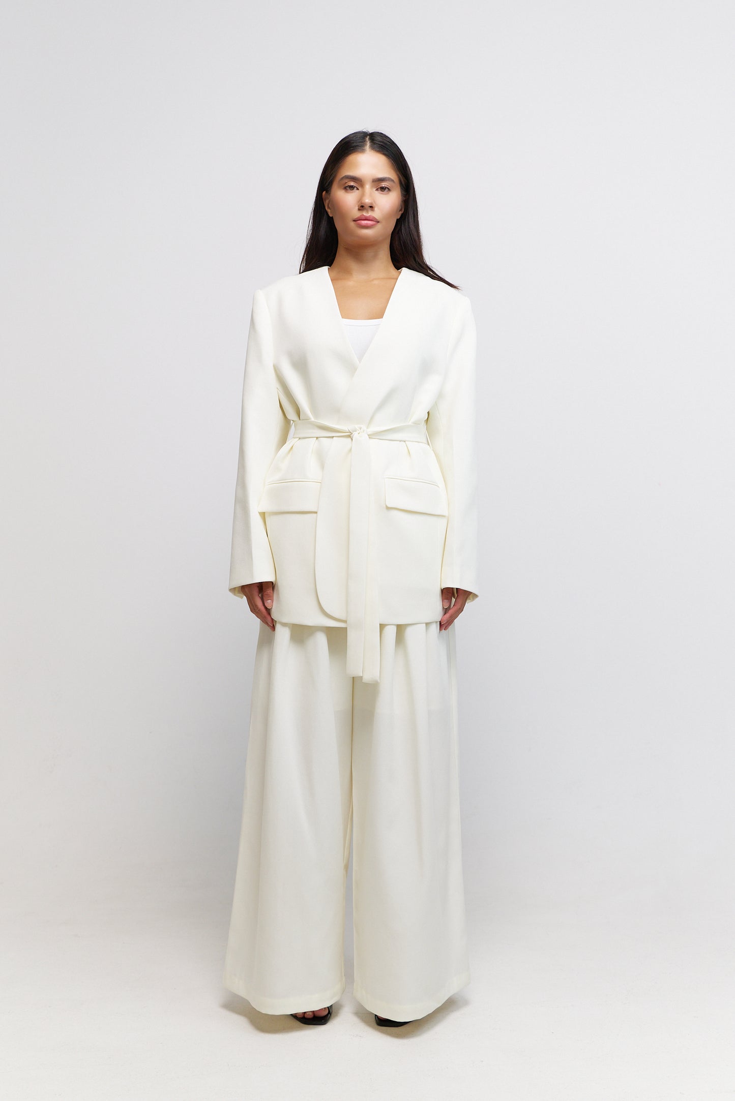White Formal Suit