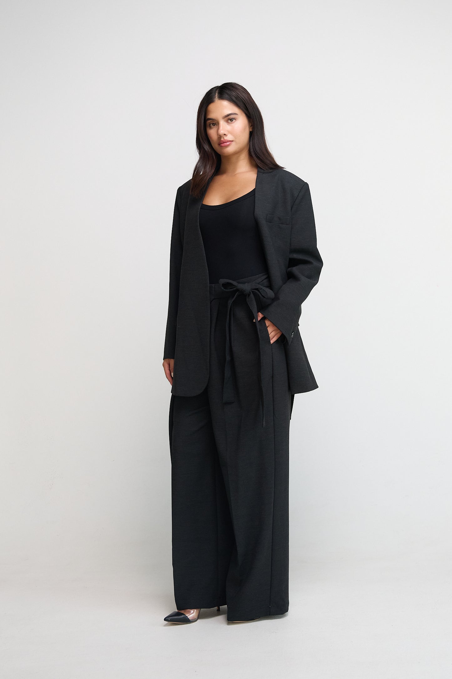 Dark Grey Wrap Set