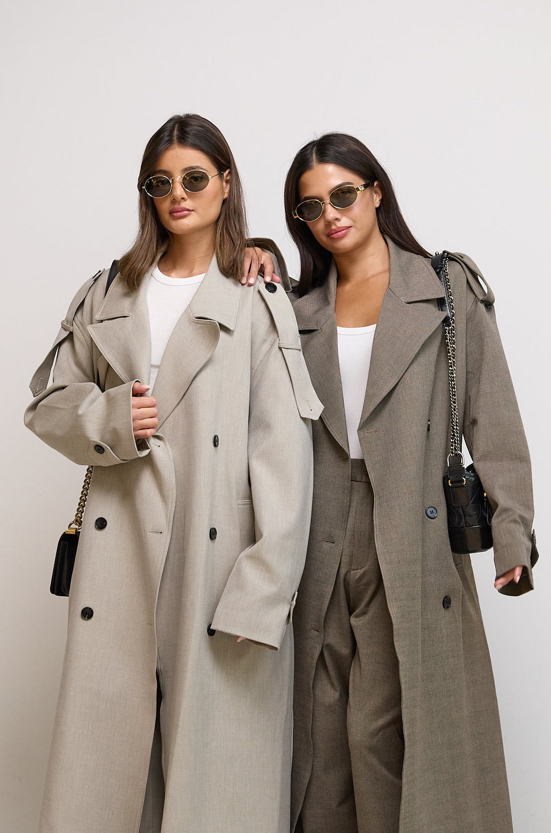 Light Brown Trench Set