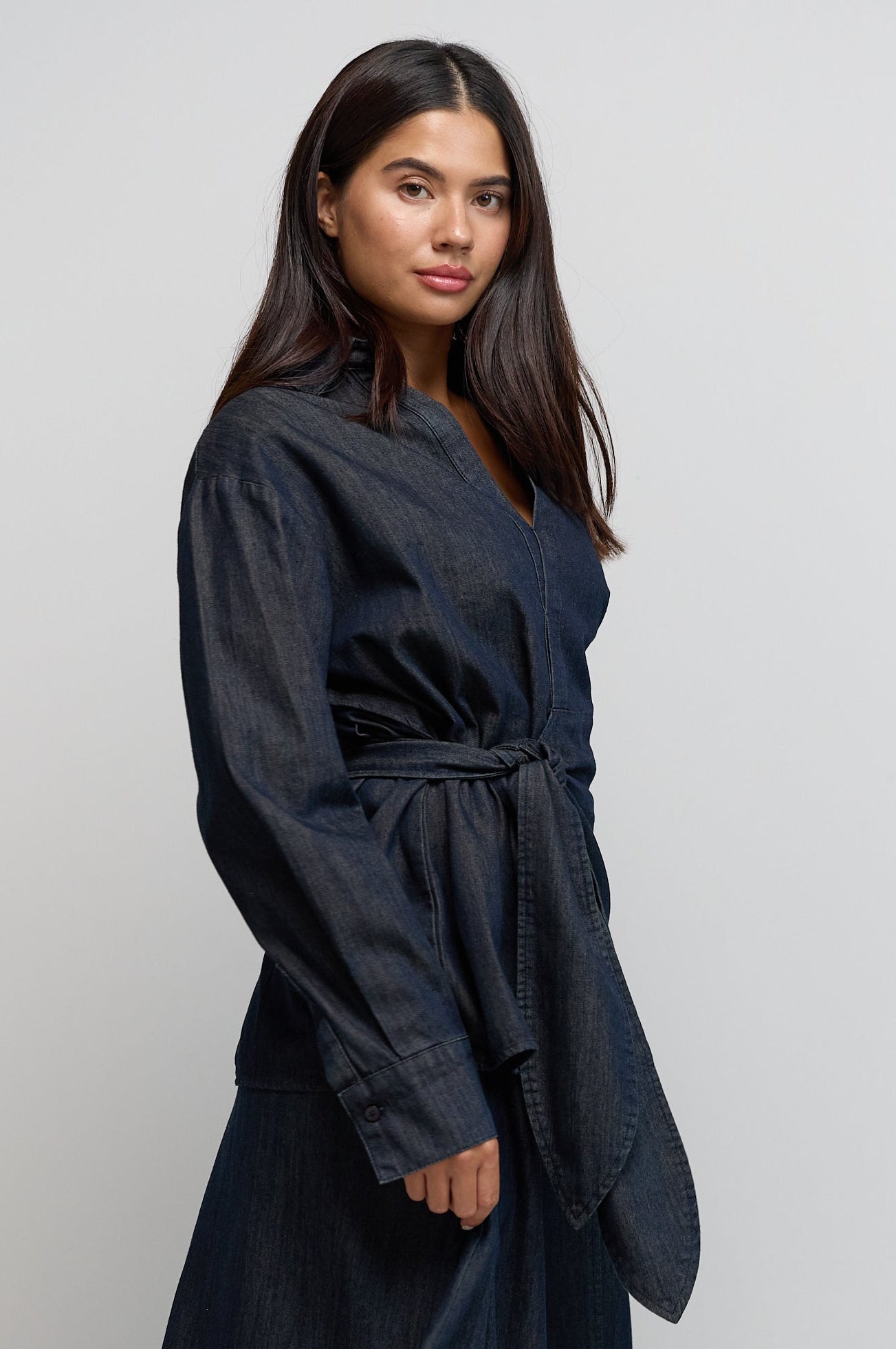 Denim Skirt Set