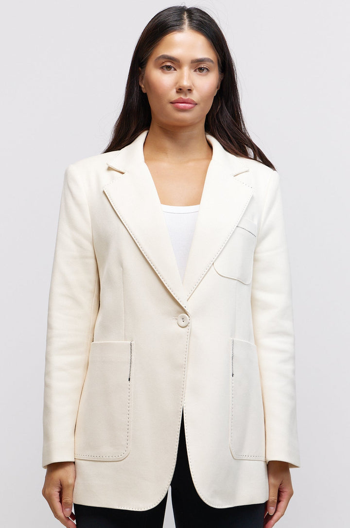 White Blazer