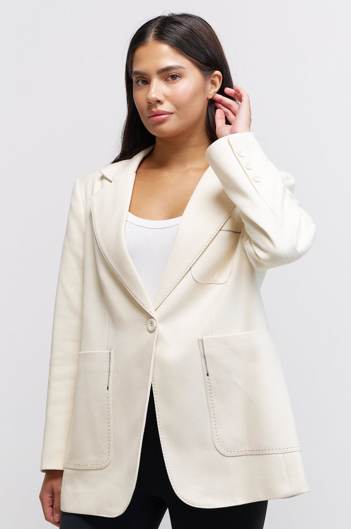 White Blazer