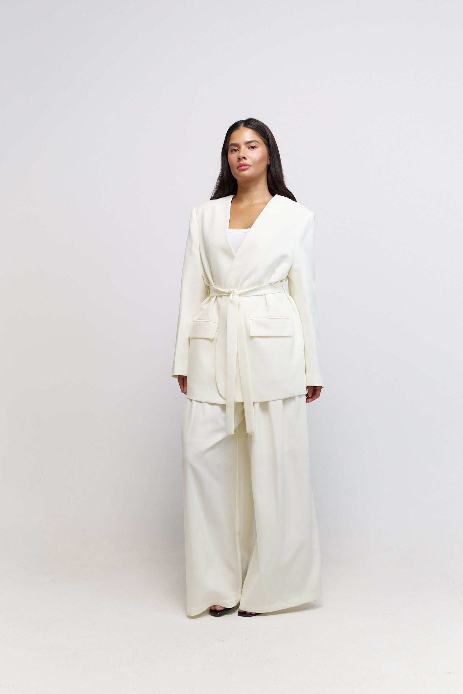 White Formal Suit