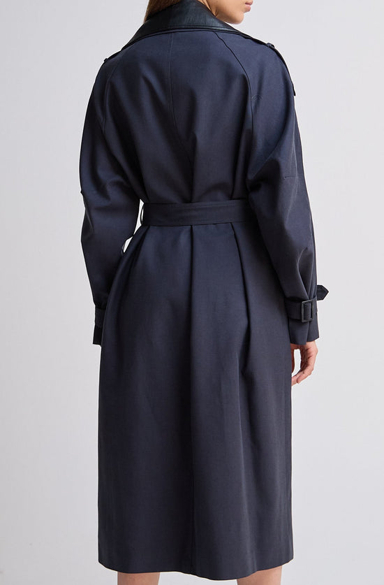 Navy Trench Coat