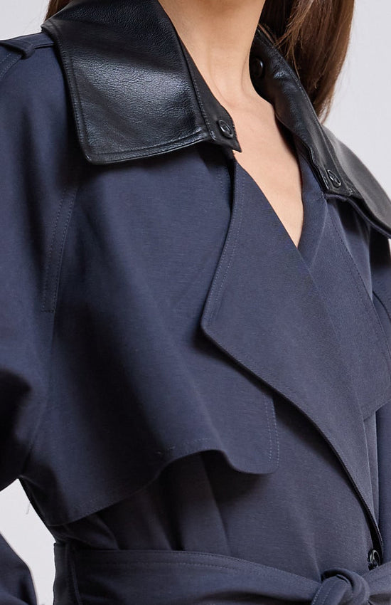 Navy Trench Coat
