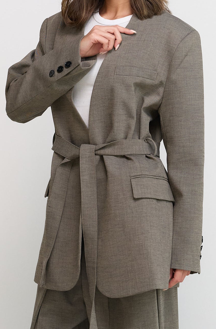 Dark Grey Wrap Set