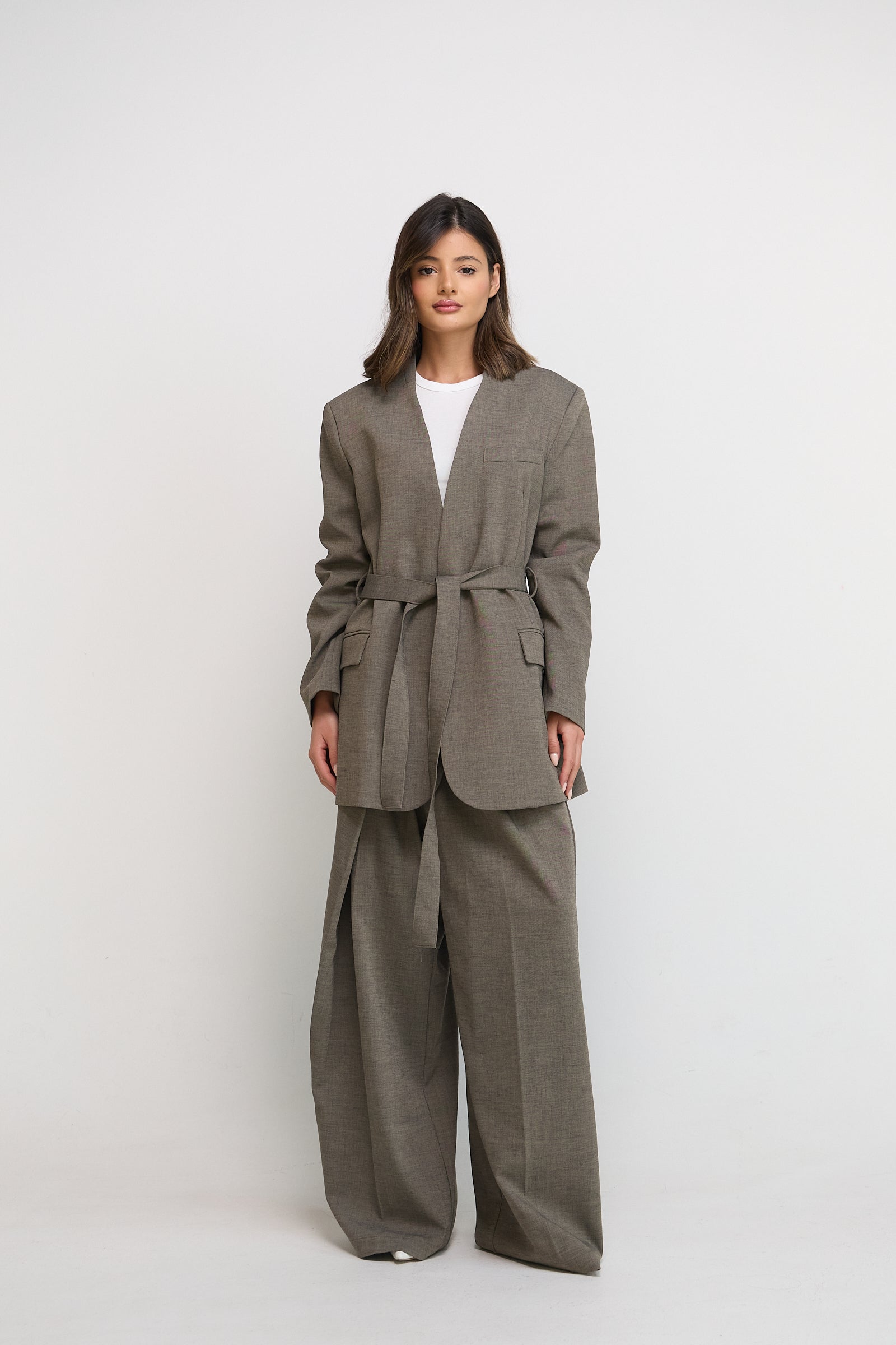 Dark Grey Wrap Set