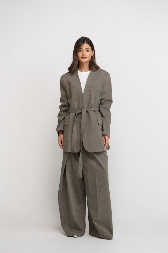 Dark Grey Wrap Set