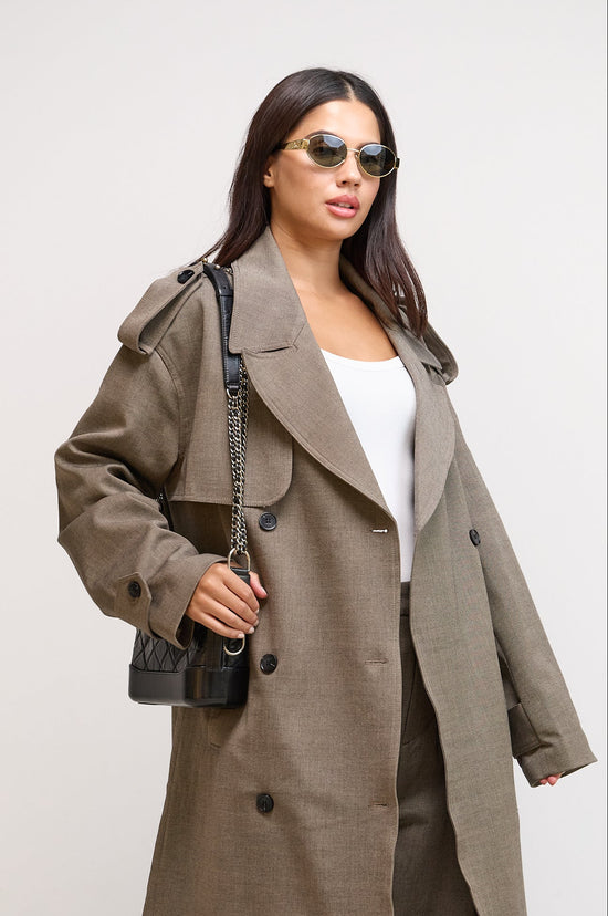 Light Brown Trench Set