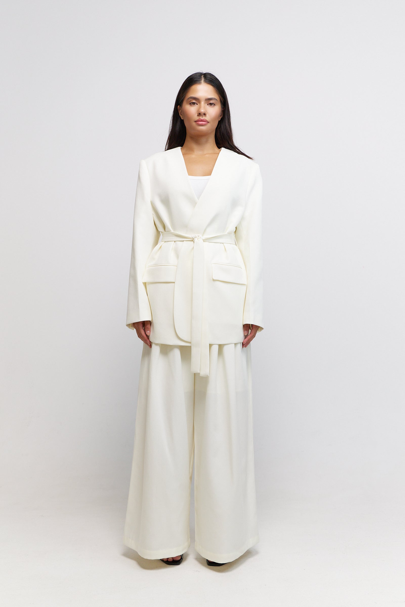 White Formal Suit